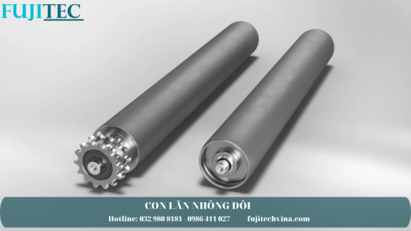 con lăn inox nhông đôi