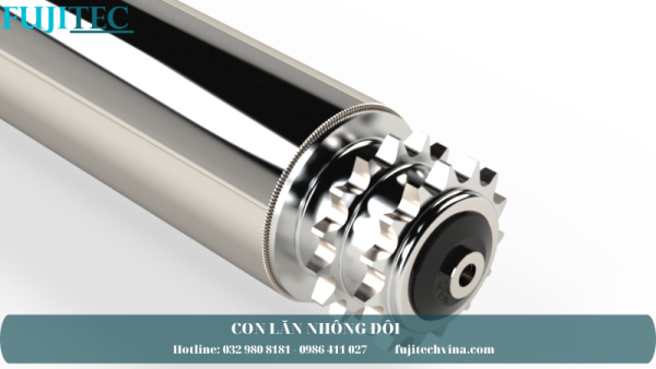 con lăn inox nhông đôi