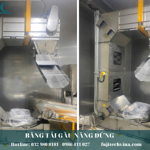 băng tải gầu nâng hạ